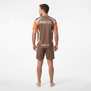 Conjunto de Camiseta y Pantalones Cortos de Fútbol para Hombre, Cuello Redondo, Personalizable con Logotipo del Equipo, Diseño Personalizado, Fabricante Mayorista - Product Image 6