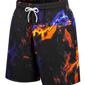 Ensemble T-shirt et short pour homme en jersey noir, style streetwear, avec imprimé graphique sur le devant, short à taille élastique, tenue décontractée d'été - Product Image 4