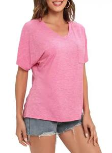 Camisetas Unisex Transpirables Personalizadas con Cuello Redondo, 100% Algodón, Corte Holgado, Últimos Modelos 2026, MOQ Bajo, Precios al por Mayor - Product Image 3