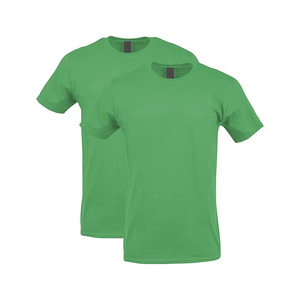 Camiseta Básica al por Mayor, Camiseta Lisa para Hombre y Mujer, Manga Corta, Cuello Redondo, Algodón Suave, Antipilling, Colores Sólidos - Product Image 3