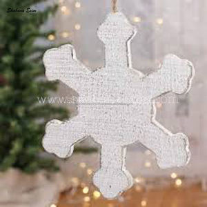 Décorations pour la maison de Noël Mini boules en bois Article Forme d'arbre de haute qualité Arbre de Noël Articles suspendus d'Indien - Product Image 4