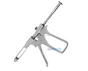 Pistola de Anestesia Intraligamentaria DAVICON DE-488, Jeringa, Instrumento Dental de Acero Inoxidable y Plástico, Manual, CE - Product Image 5