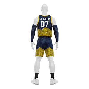 Custom Heat Transfer Printed Breathable Moisture Wicking Quick Dry 100% <b>Polyester</b> Unisex Basketball Jerseys <b>Shorts</b> Uniform Set - Product Image 2