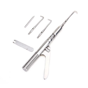Kit de Pistola Automática para Remover Coronas Dentales Azicon, Grado Quirúrgico, Acero Inoxidable, Sistema de Remoción de Puentes con Empuñadura de Pistola - Product Image 1