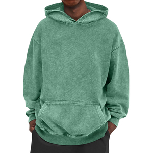 Sweat-shirts à capuche délavés au soleil pour hommes, nouvelle collection, meilleure qualité, style unique, décontracté et respirant, en promotion - Product Image 4