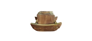 AYAANS-Posavasos de madera para tazas de café, tazas de té, latas de cerveza, vasos de agua, oficina y uso doméstico, elegante almohadilla de madera para bodas - Product Image 6