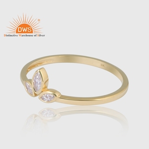 แหวนเพชรดีไซน์เนอร์ ทองคำแท้ 9K  แบบ Eternity Band ประดับเพชร CVD  ฝังแบบ Pave  หรูหรา สำหรับผู้หญิง ฉลองวันครบรอบ - Product Image 2