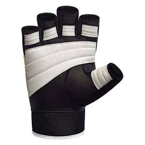 Guantes Deportivos Transpirables Esenciales para Levantamiento de Pesas, Guantes de Gimnasio sin Dedos con Dorso Abierto Curvo para Powerlifting - Product Image 6