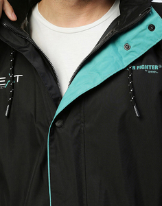 Ensemble coupe-vent professionnel pour homme OEM de haute qualité, veste à capuche imperméable et pantalon pour les voyages en plein air - Product Image 6