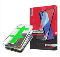 Pelindung Layar Kaca Tempered 3D HD Grade 9H untuk Ponsel, Anti Gores, Tebal 0.1mm, Stok Tersedia, $1 Per Buah, Tanpa OEM/ODM
