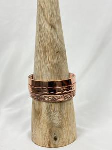 Bracelet magnétique religieux en aluminium massif à triple nœud torsadé, nouveau design incroyable, bijoux à la mode, cadeau pour l'arthrite - Product Image 6