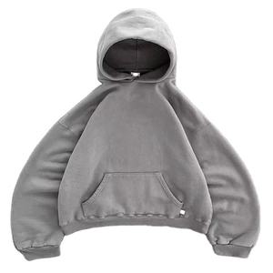 Sudaderas con capucha gruesas de algodón 100%, jersey de peso pesado, personalizado de alta calidad para forro polar con estampado de hojaldre para la temporada de invierno Unisex - Product Image 4