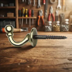 Good Quality Brass Curtain Hold Back Hook Wall Mounted Tie Back Holder For Bedroom And Living Room Available At Best Price - Product Image 6