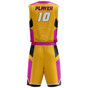 Uniforme de Baloncesto de Última Moda, de Alta Calidad, con Color Personalizado, Uniforme Deportivo Más Vendido - Product Image 3