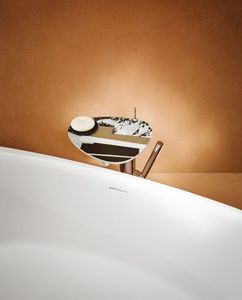 Bañera de Hidromasaje Independiente Tradicional de Piedra Artificial con Drenaje, Forma de Diamante, 40 Jets, Capacidad de 20 Galones - Product Image 2