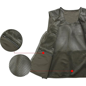 Chaleco Táctico para Entrenador de Perros |   Equipo de Verano para Adiestradores de Perros K9, Material Lona Softshell |   Chaleco de Entrenamiento con Cremallera Resistente al Agua |   Profesional - Product Image 3