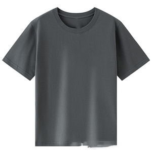 เสื้อยืดคอกลมสีพื้นผ้าฝ้ายแท้ 180 กรัม สำหรับผู้ชาย สไตล์ลำลอง ปักโลโก้ตามสั่ง ผลิตในโรงงานบังกลาเทศ ราคาโรงงาน รับผลิตแบบ OEM - Product Image 4