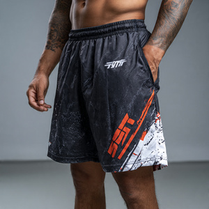 High Quality Sublimation Training Shorts Men Sportswear Printed <b>Trainer</b> Shorts Men's Drawstring Waist Summer Training Shorts Men - Product Image 4
