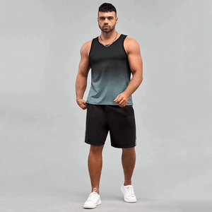 Men Gym Athletic Tank Top Sleeveless Muscle Workout Training Sport Quick Dry <b>Running</b> Tank Top Vest - Product Image 6