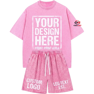 Urban Reign Men's Streetwear T-Shirt <b>Shorts</b> Set Purple Graffiti Print Summer Casual Outfit Crew Neck Knitted Breathable - Product Image 5