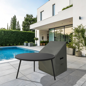 Dustproof <b>Dining</b> Armchair Custom <b>Covers</b> Outdoor <b>Table</b> <b>Covers</b> Waterproof UV Resistant OEM/ODM Accepted Patio Furniture <b>Cover</b> - Product Image 1