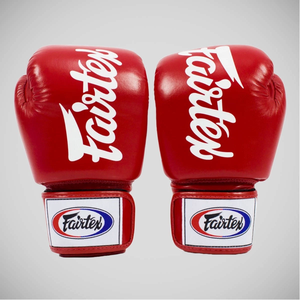 ถุงมือชกมวยหนังวัวแท้คุณภาพสูงยี่ห้อ Fairtex พร้อมโลโก้สั่งทำพิเศษ สำหรับฝึกซ้อมและแข่งขันคิกบ็อกซิ่ง - Product Image 6