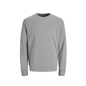 Sweat-shirt à col rond en coton personnalisé de haute qualité avec broderie et impression en relief, coupe classique pour homme, en polaire, pour l'hiver, avec logo personnalisé - Product Image 4