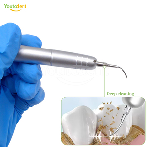 Nuovo Scaler Dentale ad Aria Autoclavabile/Scaler Dentale ad Aria di Alta Qualità con 3 Punte, Turbina Metallica a 2 e 4 Fori - Product Image 4