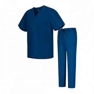 Tenues médicales unisexes personnalisées de haute qualité avec logo – Uniformes de médecin et d'infirmière à col en V – Vêtements de travail hospitaliers – Vente en gros de blouses d'infirmière - Product Image 6