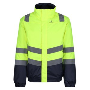 Men's Winter Reflective Workwear Security <b>Jacket</b> <b>Waterproof</b> <b>Hi</b> <b>Vis</b> Safety Construction Windproof Worker <b>Jacket</b> 2026 - Product Image 1