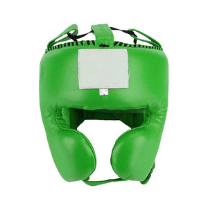 Protector de Cabeza de Boxeo Ajustable y Transpirable de PU Personalizado al por Mayor, de Alta Calidad Profesional - Product Image 1