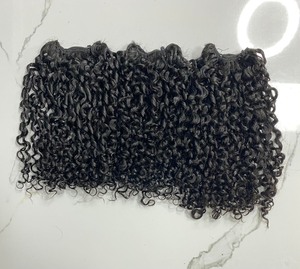 CIRLY CHEVEUX CRUS CHEVEUX VIETNAMIENS Cheveux humains vierges TEXTURES BOUCLES POUR FEMMES NOIRES - Product Image 6