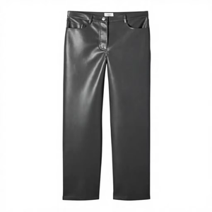 Pantalons en cuir véritable de luxe, logo personnalisé, vente en gros, pantalons en cuir véritable de qualité supérieure - Product Image 6