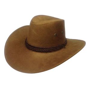 Chapeau de cowboy en matériau de qualité supérieure à bas prix Vente en gros Conception personnalisée OEM Chapeau en cuir élégant pour unisexe - Product Image 2