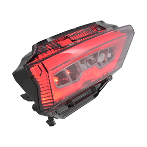 Feu arrière LED intégré ZX-10R pour moto avec clignotants et fonction de freinage - Product Image 1