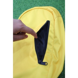 Custom Yellow Fashion Waterproof <b>Canvas</b> Sling Bag Lightweight Sports Crossbody <b>Backpack</b> Zipper Closure Casual Travel Gym Bag - Product Image 6