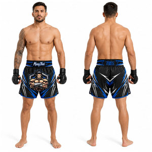 Shorts de Kick Boxing de Diseño Personalizado, Shorts de Muay Thai al por Mayor, Shorts de MMA Estampados, Shorts de Boxeo Cómodos - Product Image 2
