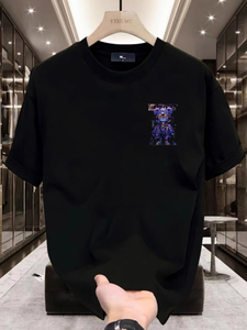 Camiseta Caqui con Diseño Estampado, Venta Directa de Fábrica, Camisetas de Algodón Peinado 100%, Manga Corta, Camiseta para Hombre - Product Image 3