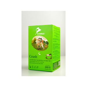 Paquete de 15 barras de alta calidad, 16G, café instantáneo vietnamita Arábica, chocolate, menta, sabor, café instantáneo dulce, café instantáneo - Product Image 2