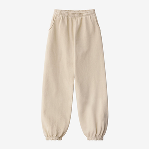 Pantalons de survêtement pour hommes personnalisés, en molleton de coton de qualité supérieure, respirants, doux, pour la salle de sport, l'entraînement, décontractés, OEM, ODM, étiquette privée - Product Image 2