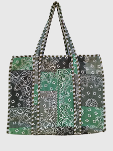 Floral Cotton <b>Tote</b> <b>Bag</b> With Embroidery Open Top Design <b>For</b> Shopping <b>Summer</b> Bohemian Style - Product Image 4