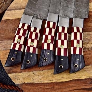 Juegos de Cuchillos de Cocina Personalizados de Fábrica Directa, Cuchillo para Carne de la Mejor Calidad, Juego de Cuchillos de Chef de Acero Inoxidable - Product Image 4