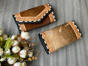 Nuevo diseño de embrague para mujer, billetera tallada a mano, embrague occidental elegante, gran oferta, billetera de piel de vaca, usos múltiples - Product Image 4