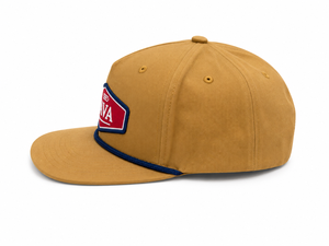 Custom 5 Panel Snapback Cap with <b>Flat</b> Bill Camouflage Brim Embroidered Logo Unisex Casual Rope <b>Hat</b> Headwear for Wholesale - Product Image 2