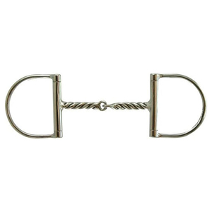 บิตม้าแบบสแนฟเฟิล สแตนเลสสตีล พร้อมห่วงรูปตัว D อุปกรณ์ขี่ม้า - Product Image 4