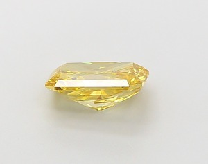 Diamante Amarillo Intenso de Corte Radiante, 1.14 Quilates, Claridad VS1, Pulido EX, CVD, Cultivado en Laboratorio, Gema Suelta, Certificado IGI, Joyería - Product Image 2