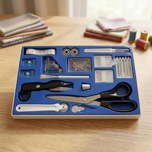 AA0017 <b>Sewing</b> kit | Portable <b>Sewing</b> Thread <b>Set</b> With 40 Colors For Machine <b>Sewing</b> Plastic Case Organized Storage Box - Product Image 4