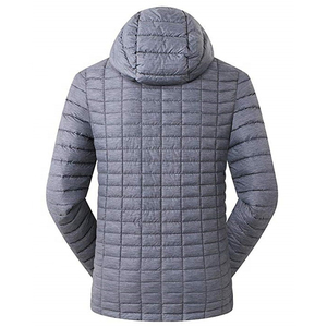 Veste bulle dorée très vendue pour hommes et femmes, coupe-vent d'hiver, 100% polyamide, à capuche, écologique, imperméable et réversible - Product Image 4