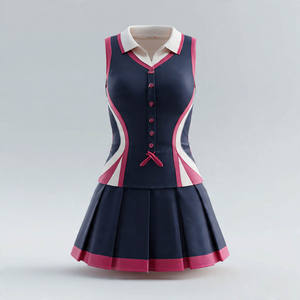 Uniforme de netball réversible pour femmes, prix d'usine, tissu respirant à séchage rapide, logo personnalisé, sublimation, sans manches, basketball - Product Image 5