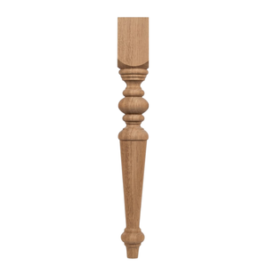 Elegant Solid Wood Furniture Legs for Kitchen Cabinet Islands Dining Room Tables and Decorative Wooden Support <b>Posts</b> - Product Image 1